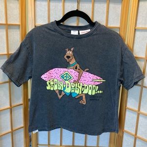 Scooby Doo Size 11-12 Boxy Cropped Tee